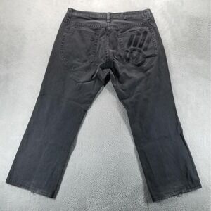 VTG Miskeen Jeans Mens 42x30 Gray Regular Straight Hip Hop Street